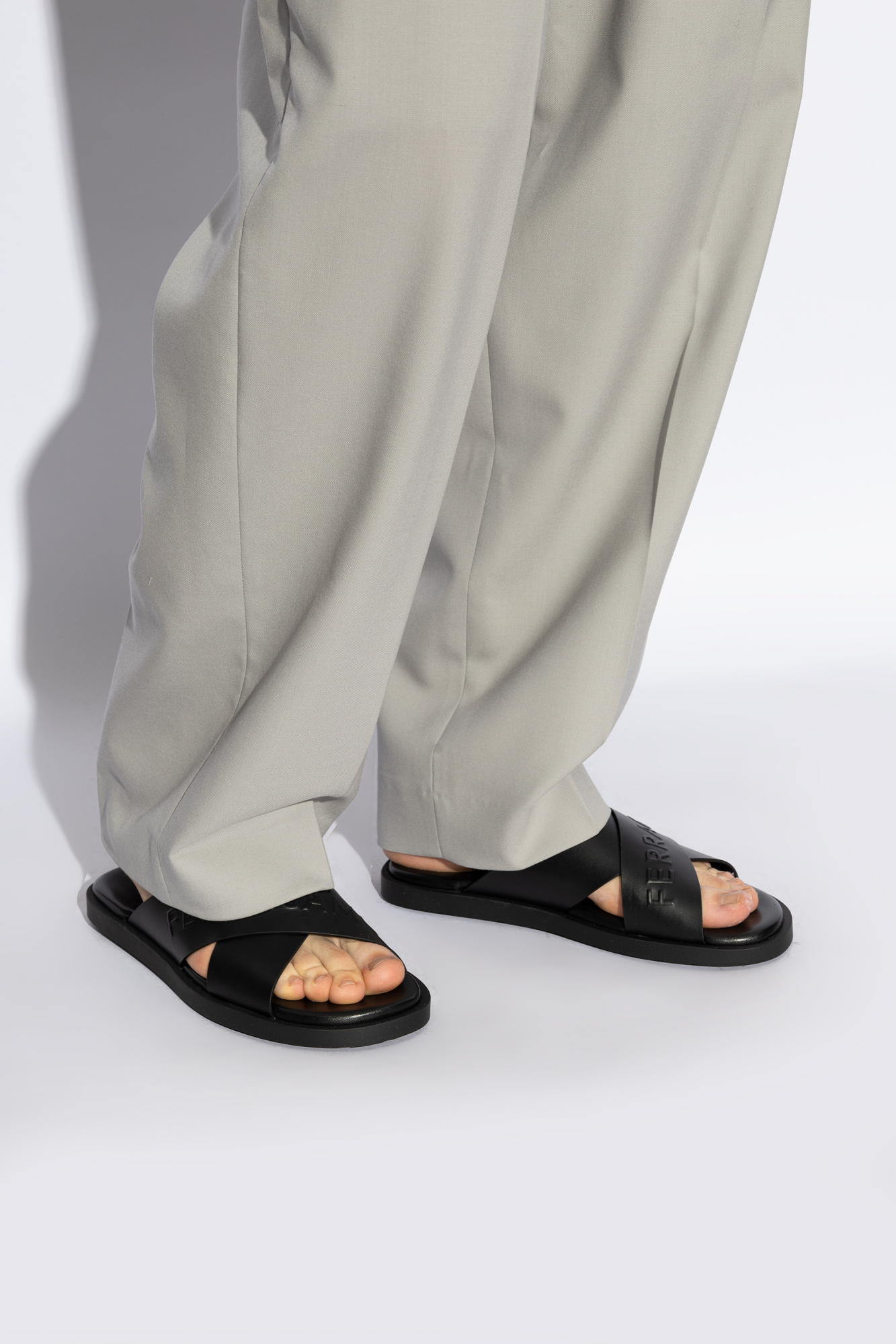 Black Shoes `Caio Res` FERRAGAMO - Vitkac AS